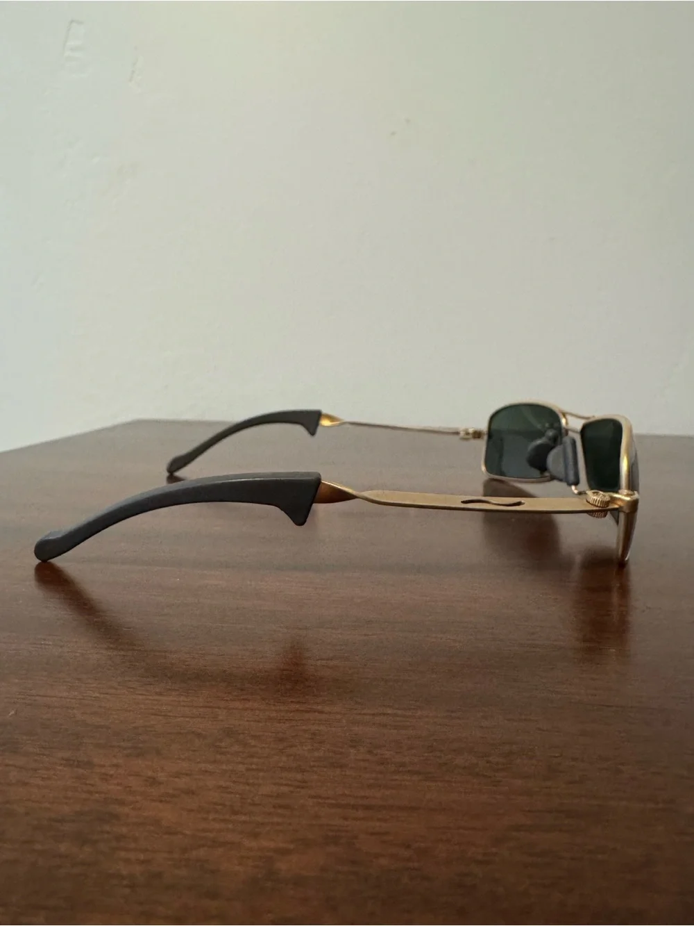Vintage Ray-Ban by Bausch & Lomb Gold G15 Axis Orb Sunglasses - Never Worn
